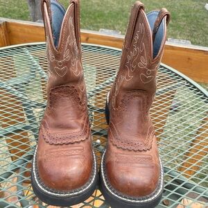 Brown Western Cowboy Boots 7B